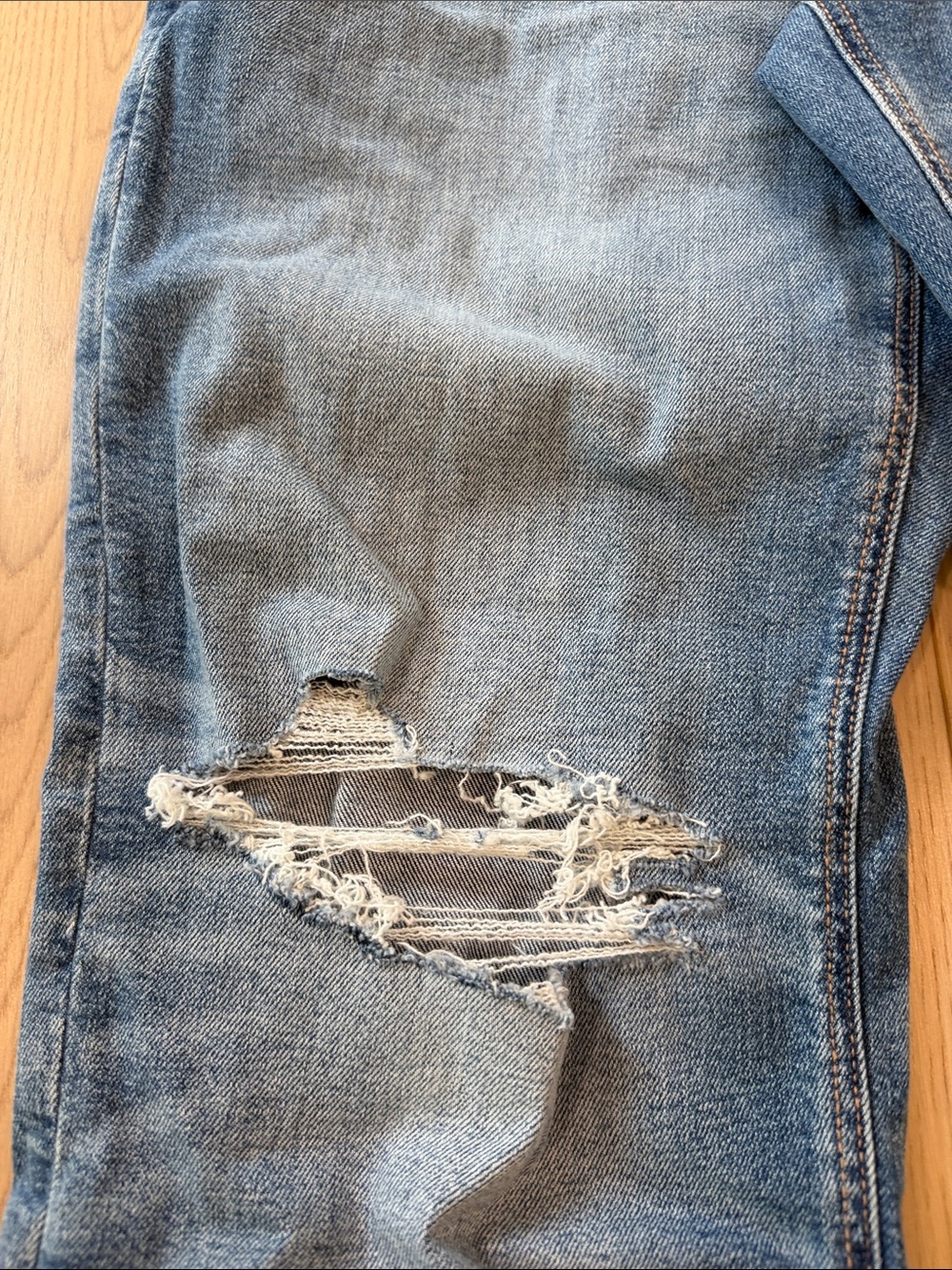 NWT American Eagle Stretch Curvy Straight Jeans Size 10 - Picture 3 of 6